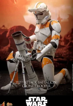 Star Wars: The Clone Wars Actionfigur 1/6 212th Attack Battalion Clone Trooper Deluxe Version 30 cm