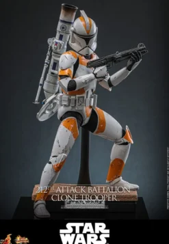 Star Wars: The Clone Wars Actionfigur 1/6 212th Attack Battalion Clone Trooper Deluxe Version 30 cm
