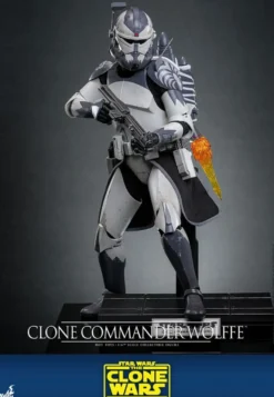 Star Wars: The Clone Wars Actionfigur 1/6 Clone Commander Wolffe 30 cm