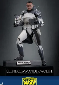 Star Wars: The Clone Wars Actionfigur 1/6 Clone Commander Wolffe 30 cm