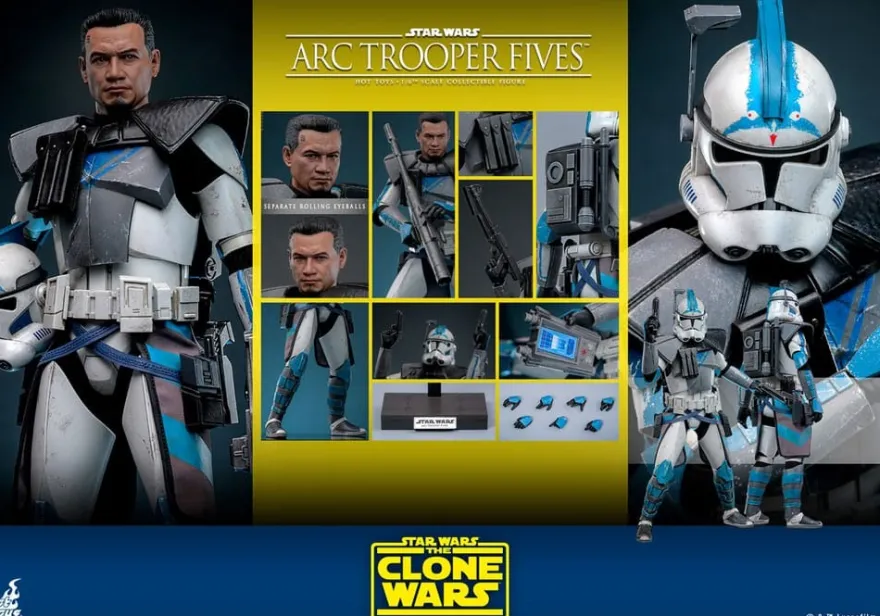 Star Wars: The Clone Wars Actionfigur 1:6 Arc Trooper Fives 30 cm
