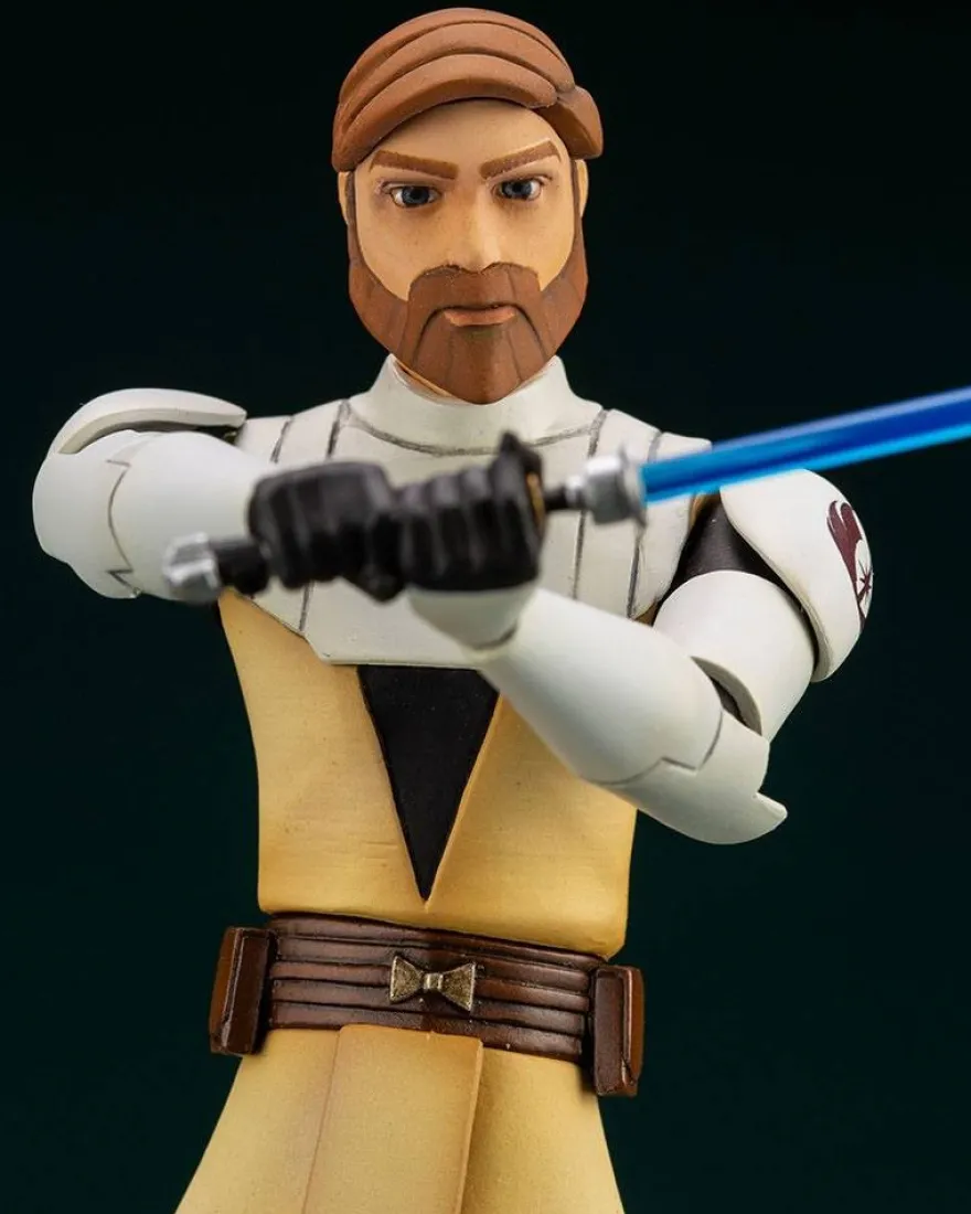 Star Wars The Clone Wars ARTFX+ Statue 1/10 Obi-Wan Kenobi