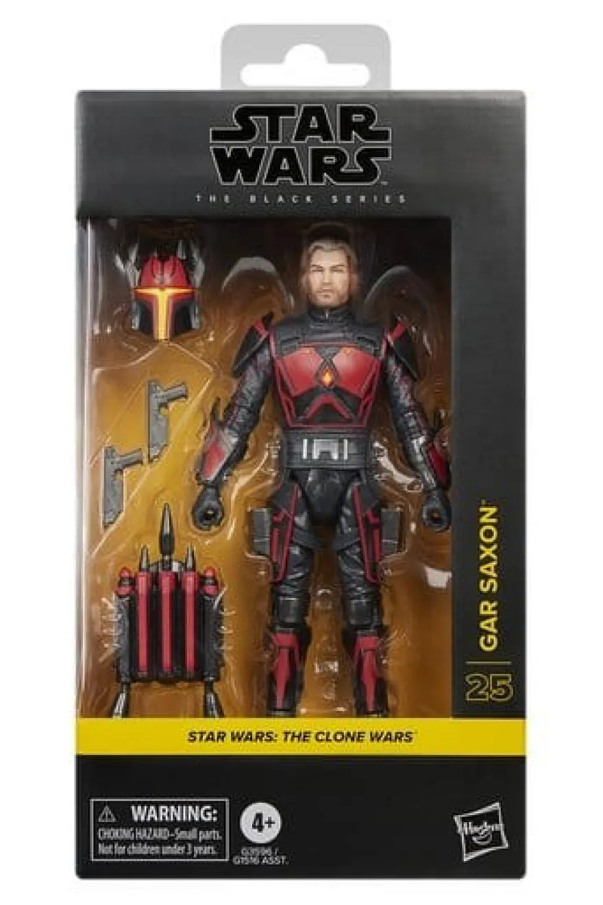 Star Wars: The Clone Wars Black Series Actionfigur Gar Saxon 15 cm