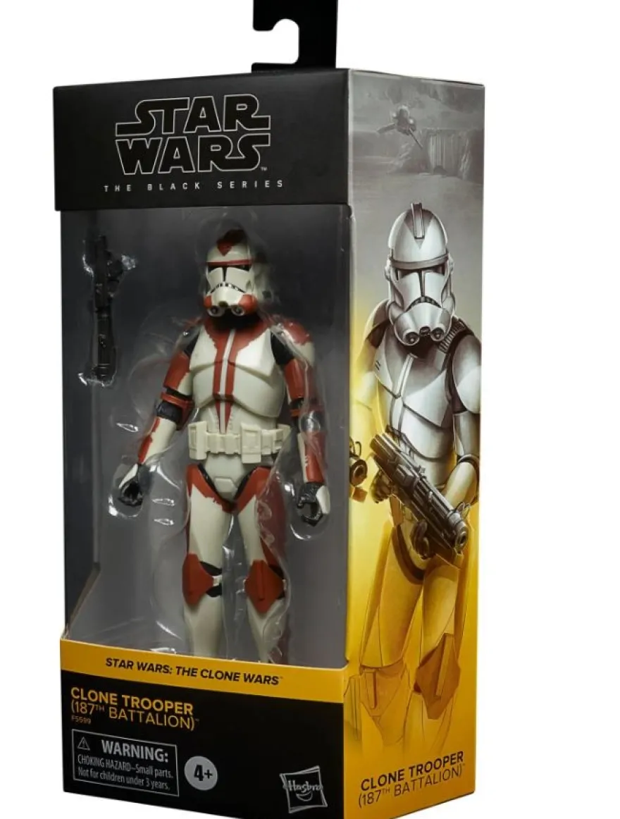 Star Wars The Clone Wars Black Series Actionfigur 15 cm Clone Trooper (187th Battalion)