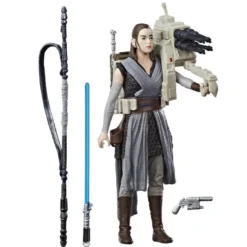 Star Wars The Last Jedi 10 cm Actionfiguren 2-Pack Rey (Jedi Training) & Elite Praetorian Guard