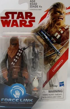 Star Wars The Last Jedi Force Link Teal Series Wave 1 Chewbacca Actionfigur