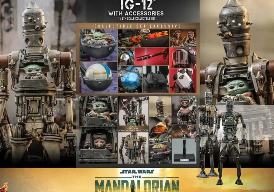 Star Wars: The Mandalorian Actionfigur 1/6 IG-12 mit Zubehör 36 cm