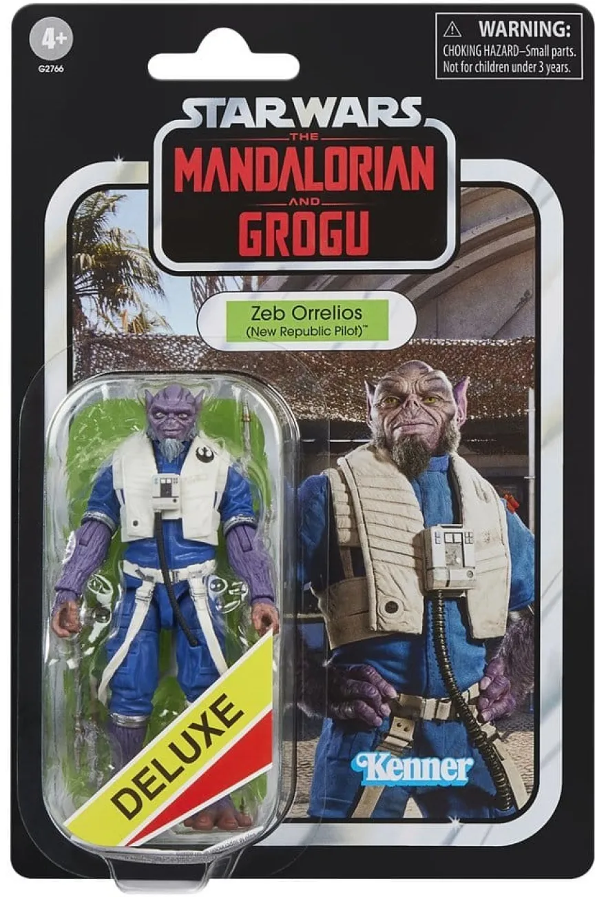 Star Wars: The Mandalorian and Grogu Vintage Collection Actionfigur Zeb Orrelios New Republic Pilot