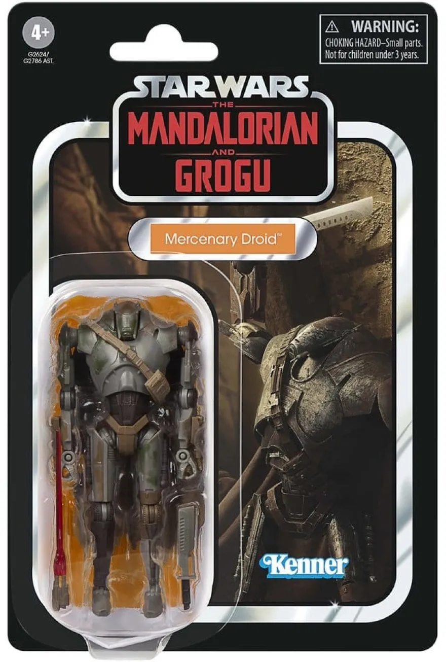 Star Wars: The Mandalorian and Grogu Vintage Collection Actionfigur Mercenary Droid 10 cm