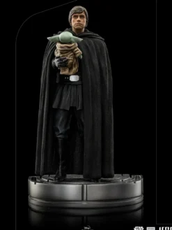 Star Wars The Mandalorian Art Scale Statue 1/10 Luke Skywalker & Grogu