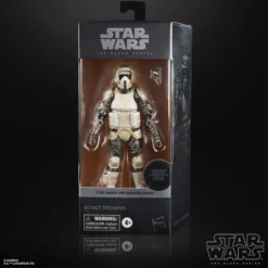 Star Wars The Mandalorian Black Series Actionfigur 15 cm Scout Trooper (Carbonized) Exclusive