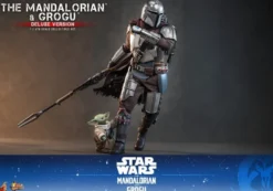 Star Wars The Mandalorian & Grogu Movie Masterpiece Actionfigur 1/6 The Mandalorian and Grogu Deluxe