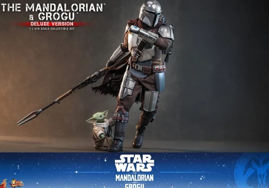 Star Wars The Mandalorian & Grogu Movie Masterpiece Actionfigur 1/6 The Mandalorian and Grogu Deluxe