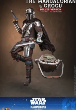 Star Wars The Mandalorian & Grogu Movie Masterpiece Actionfigur 1/6 The Mandalorian and Grogu Deluxe
