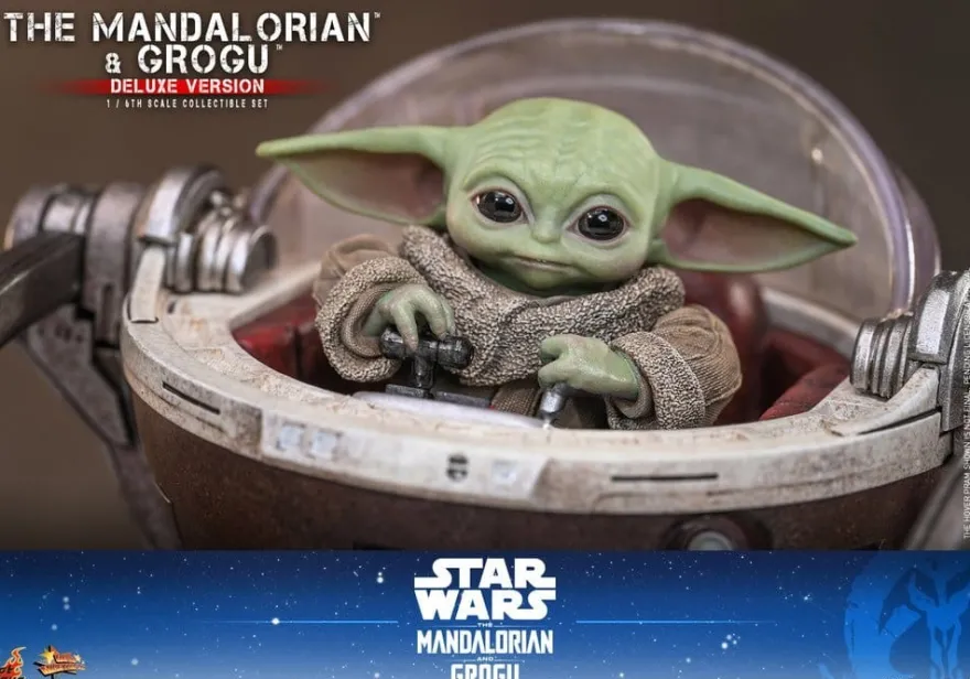 Star Wars The Mandalorian & Grogu Movie Masterpiece Actionfigur 1/6 The Mandalorian and Grogu Deluxe