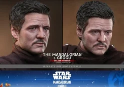 Star Wars The Mandalorian & Grogu Movie Masterpiece Actionfigur 1/6 The Mandalorian and Grogu Deluxe