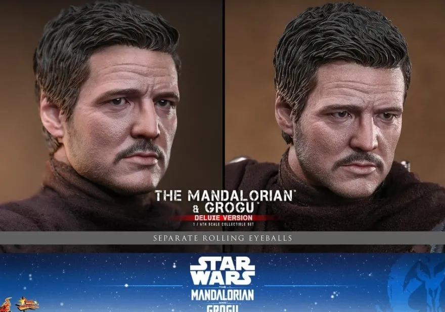 Star Wars The Mandalorian & Grogu Movie Masterpiece Actionfigur 1/6 The Mandalorian and Grogu Deluxe