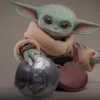 Star Wars The Mandalorian & Grogu Lebensgroße Figur Grogu 38 cm