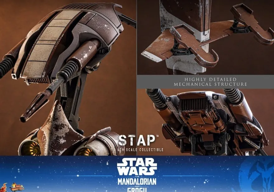 Star Wars: The Mandalorian & Grogu Movie Masterpiece Zubehör 1/6 STAP 32 cm