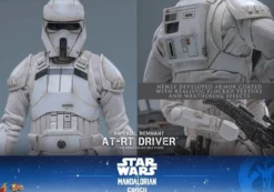 Star Wars: The Mandalorian & Grogu Movie Masterpiece Actionfigur 1/6 Imperial Remnant AT-RT Driver
