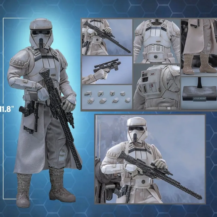 Star Wars: The Mandalorian & Grogu Movie Masterpiece Actionfigur 1/6 Imperial Remnant AT-RT Driver