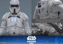 Star Wars: The Mandalorian & Grogu Movie Masterpiece 1/6 Imperial Remnant AT-RT Driver & AT-RT
