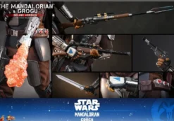 Star Wars The Mandalorian & Grogu Movie Masterpiece Actionfigur 1/6 The Mandalorian and Grogu Deluxe