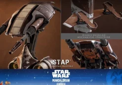 Star Wars: The Mandalorian & Grogu Movie Masterpiece Zubehör 1/6 STAP 32 cm