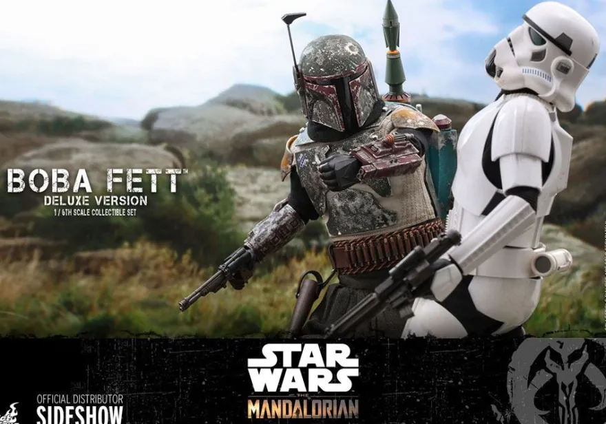 Star Wars The Mandalorian Television Masterpiece Actionfiguren 1/6 Boba Fett (Deluxe Version, 2-Pack
