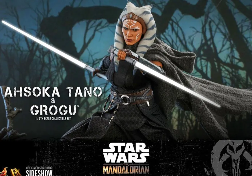 Star Wars The Mandalorian Television Masterpiece Actionfigur 1/6 Ahsoka Tano & Grogu
