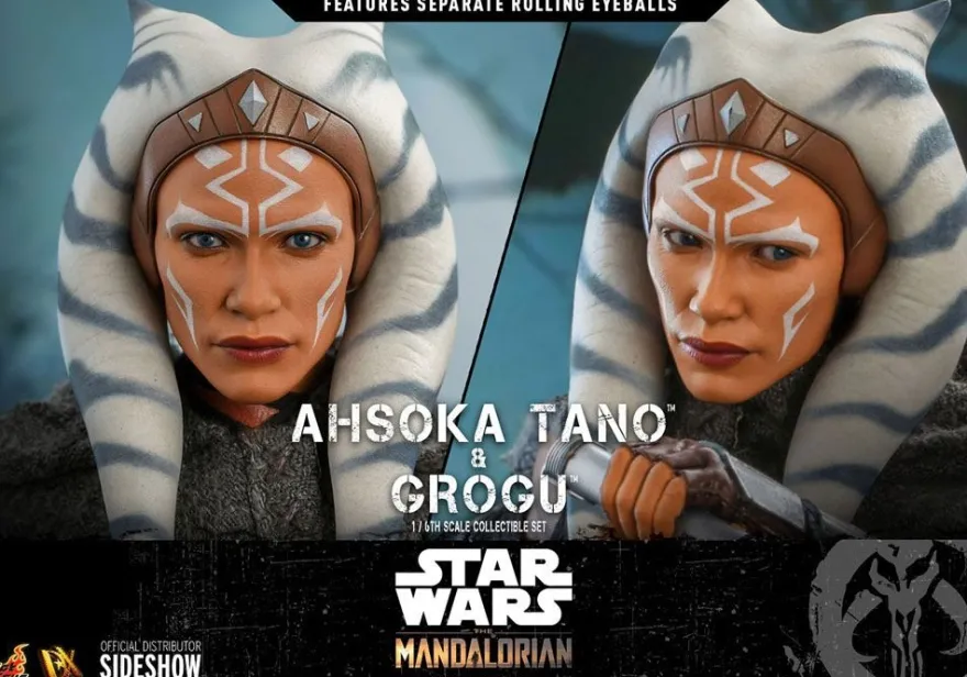 Star Wars The Mandalorian Television Masterpiece Actionfigur 1/6 Ahsoka Tano & Grogu