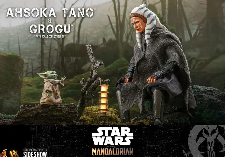 Star Wars The Mandalorian Television Masterpiece Actionfigur 1/6 Ahsoka Tano & Grogu