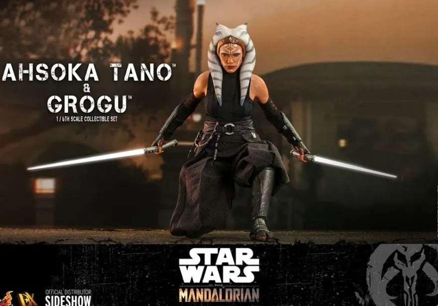 Star Wars The Mandalorian Television Masterpiece Actionfigur 1/6 Ahsoka Tano & Grogu