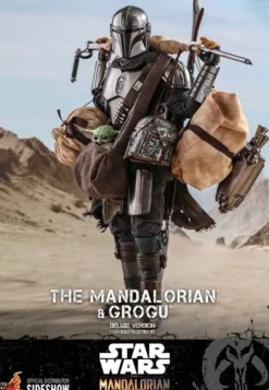Star Wars The Mandalorian Television Masterpiece Actionfiguren 1/6 The Mandalorian & Grogu (2-Pack)