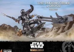 Star Wars The Mandalorian Television Masterpiece Actionfiguren 1/6 The Mandalorian & Grogu (2-Pack)