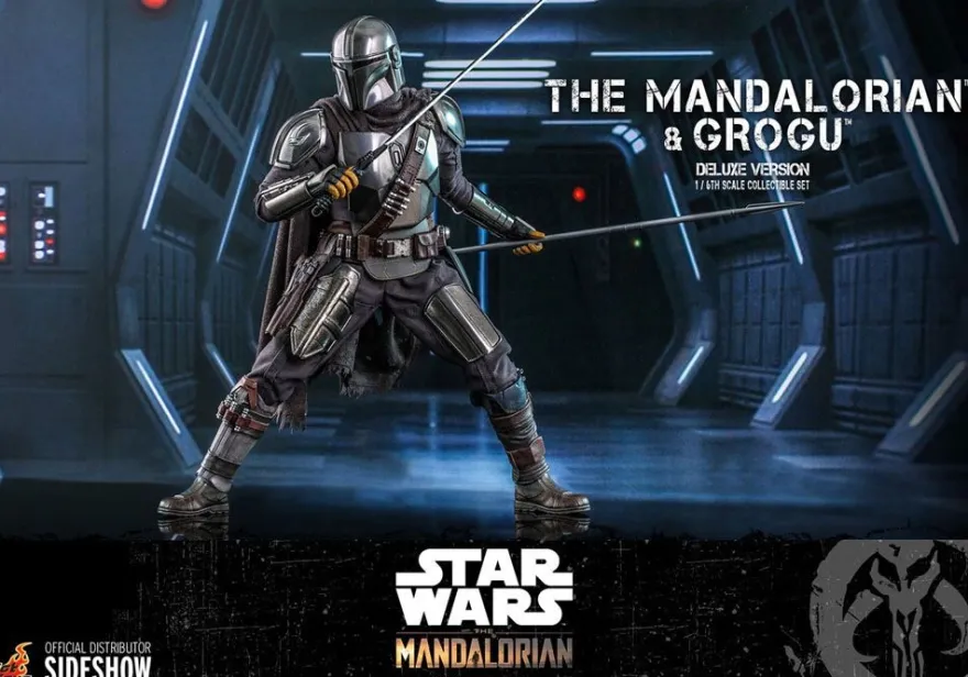 Star Wars The Mandalorian Television Masterpiece Actionfiguren 1/6 The Mandalorian & Grogu (2-Pack)