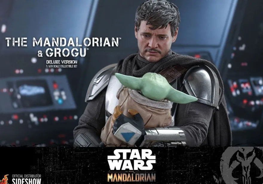 Star Wars The Mandalorian Television Masterpiece Actionfiguren 1/6 The Mandalorian & Grogu (2-Pack)