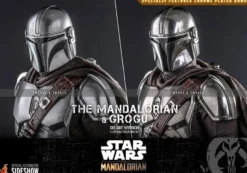 Star Wars The Mandalorian Television Masterpiece Actionfiguren 1/6 The Mandalorian & Grogu (2-Pack)