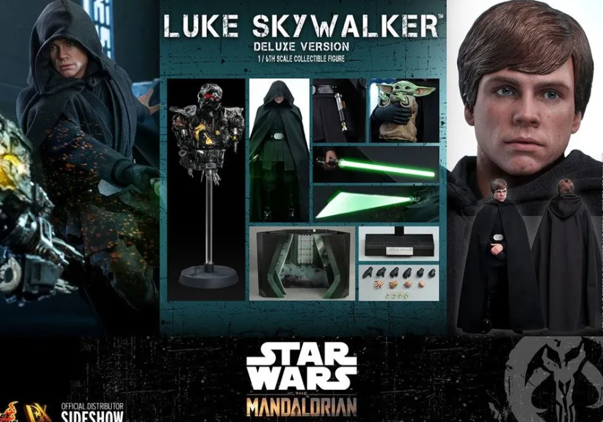 Star Wars The Mandalorian Television Masterpiece Actionfigur 1/6 Luke Skywalker (Deluxe Version)