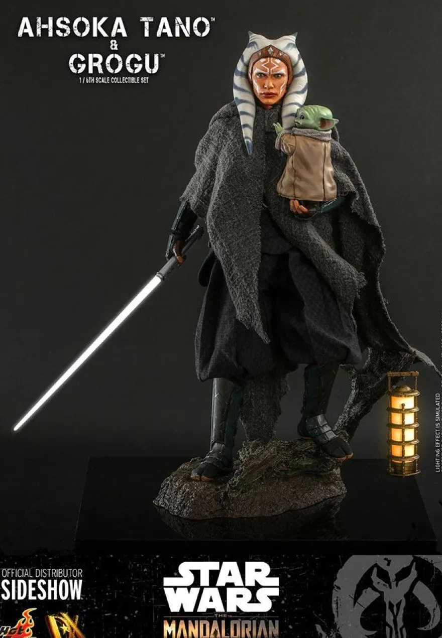 Star Wars The Mandalorian Television Masterpiece Actionfigur 1/6 Ahsoka Tano & Grogu