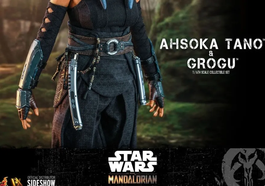 Star Wars The Mandalorian Television Masterpiece Actionfigur 1/6 Ahsoka Tano & Grogu