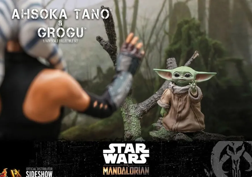 Star Wars The Mandalorian Television Masterpiece Actionfigur 1/6 Ahsoka Tano & Grogu