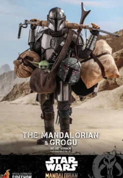 Star Wars The Mandalorian Television Masterpiece Actionfiguren 1/6 The Mandalorian & Grogu (2-Pack)