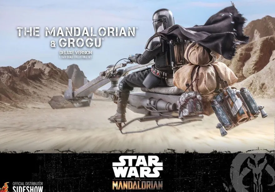 Star Wars The Mandalorian Television Masterpiece Actionfiguren 1/6 The Mandalorian & Grogu (2-Pack)