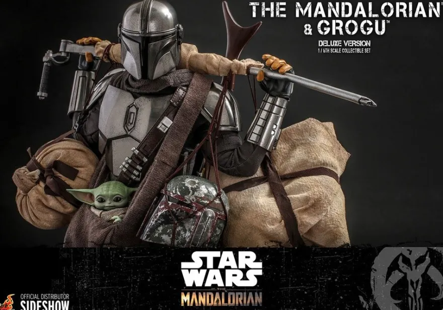 Star Wars The Mandalorian Television Masterpiece Actionfiguren 1/6 The Mandalorian & Grogu (2-Pack)