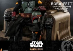 Star Wars The Mandalorian Television Masterpiece Actionfigur 1/6 Boba Fett (Repaint Armor) & Throne