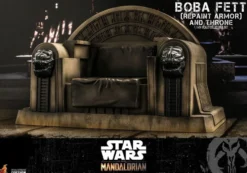 Star Wars The Mandalorian Television Masterpiece Actionfigur 1/6 Boba Fett (Repaint Armor) & Throne