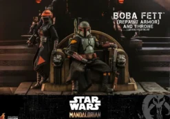 Star Wars The Mandalorian Television Masterpiece Actionfigur 1/6 Boba Fett (Repaint Armor) & Throne