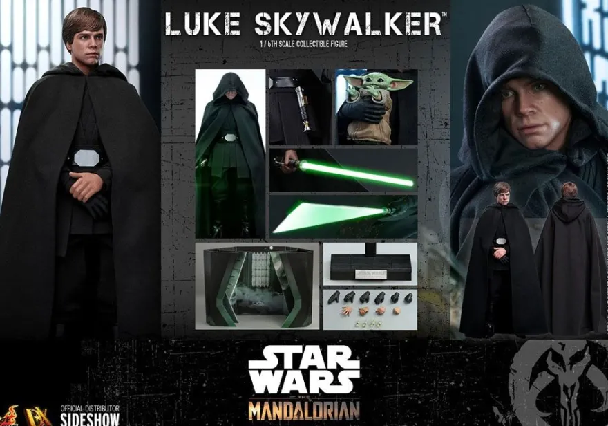 Star Wars The Mandalorian Television Masterpiece Actionfigur 1/6 Luke Skywalker