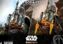 Star Wars The Mandalorian Television Masterpiece Actionfiguren 1/6 Boba Fett (Deluxe Version, 2-Pack